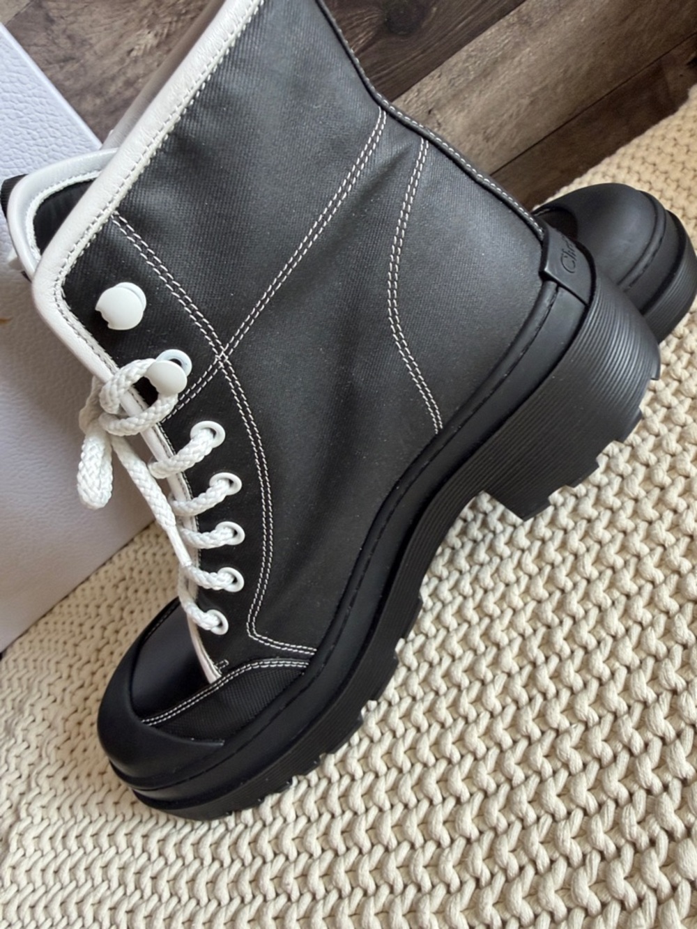 Christian Dior Combat Boots - Picture 7 of 8
